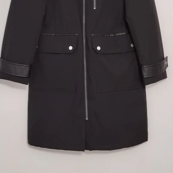 Andrew Marc Water Resistant Hooded Jacket - Picture 4 of 14